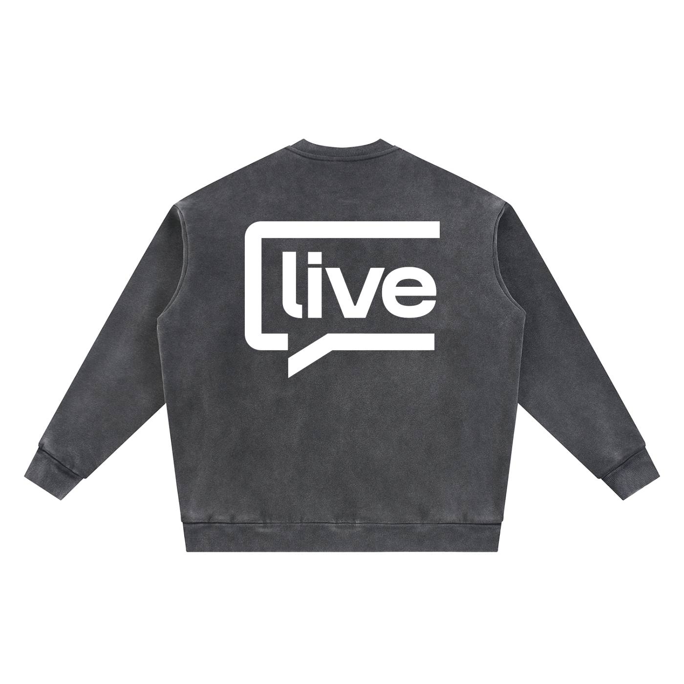 Vintage Washed Fleece Baseball Jacket