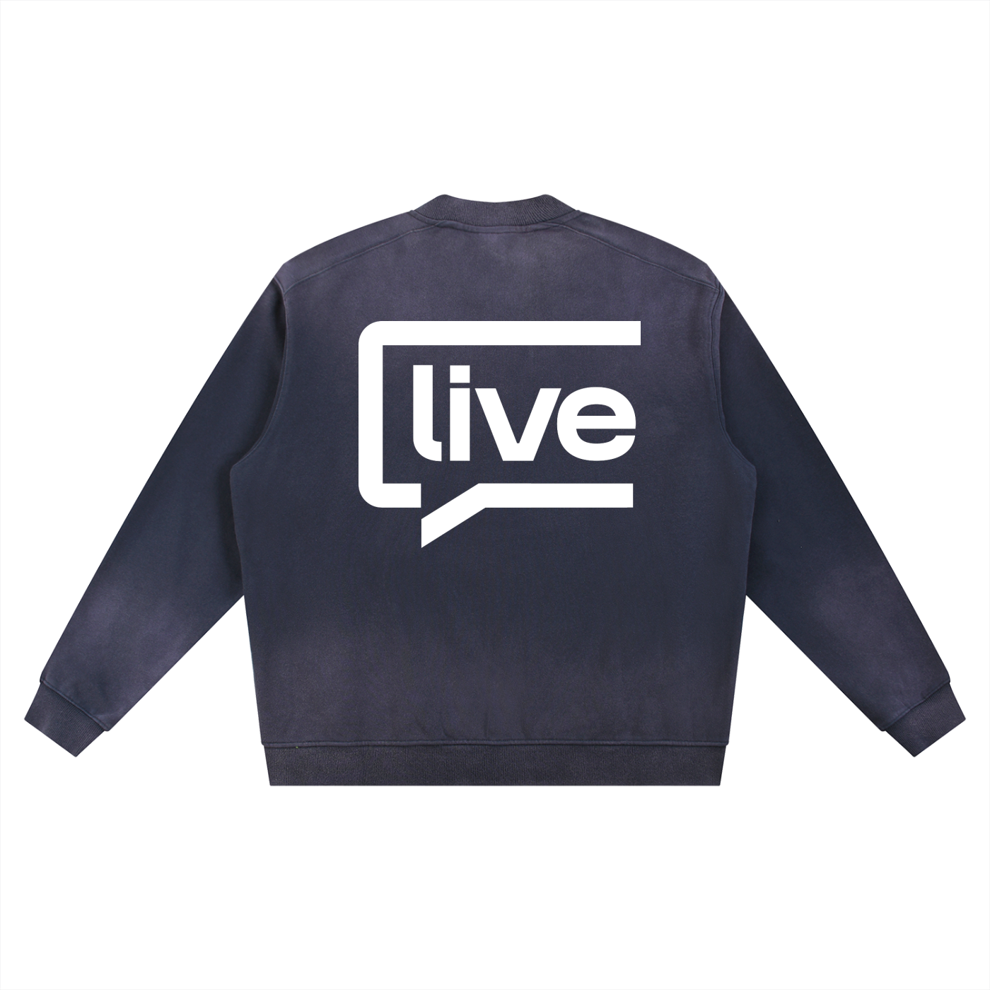 Sun Fade Heavyweight Baseball Jacket