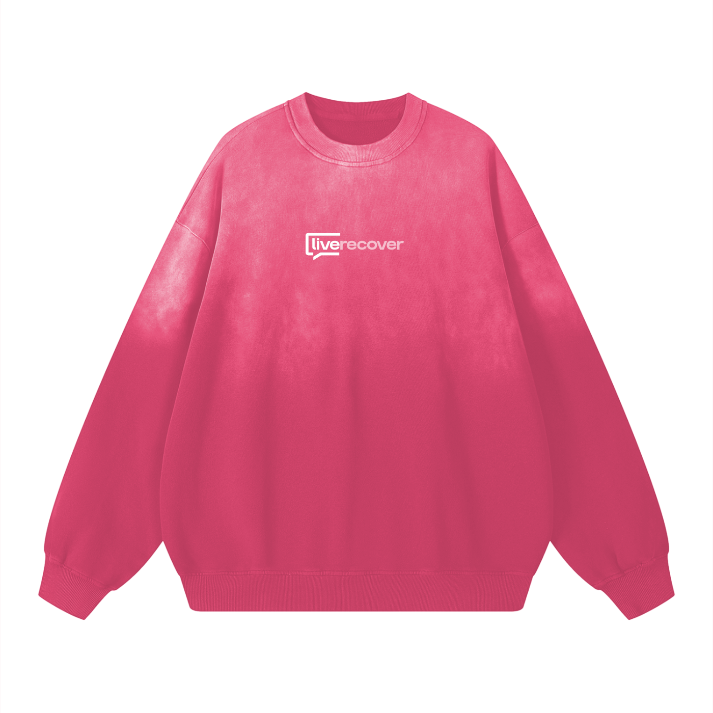 Sunfade Drop-Shoulder Cotton Sweatshirt