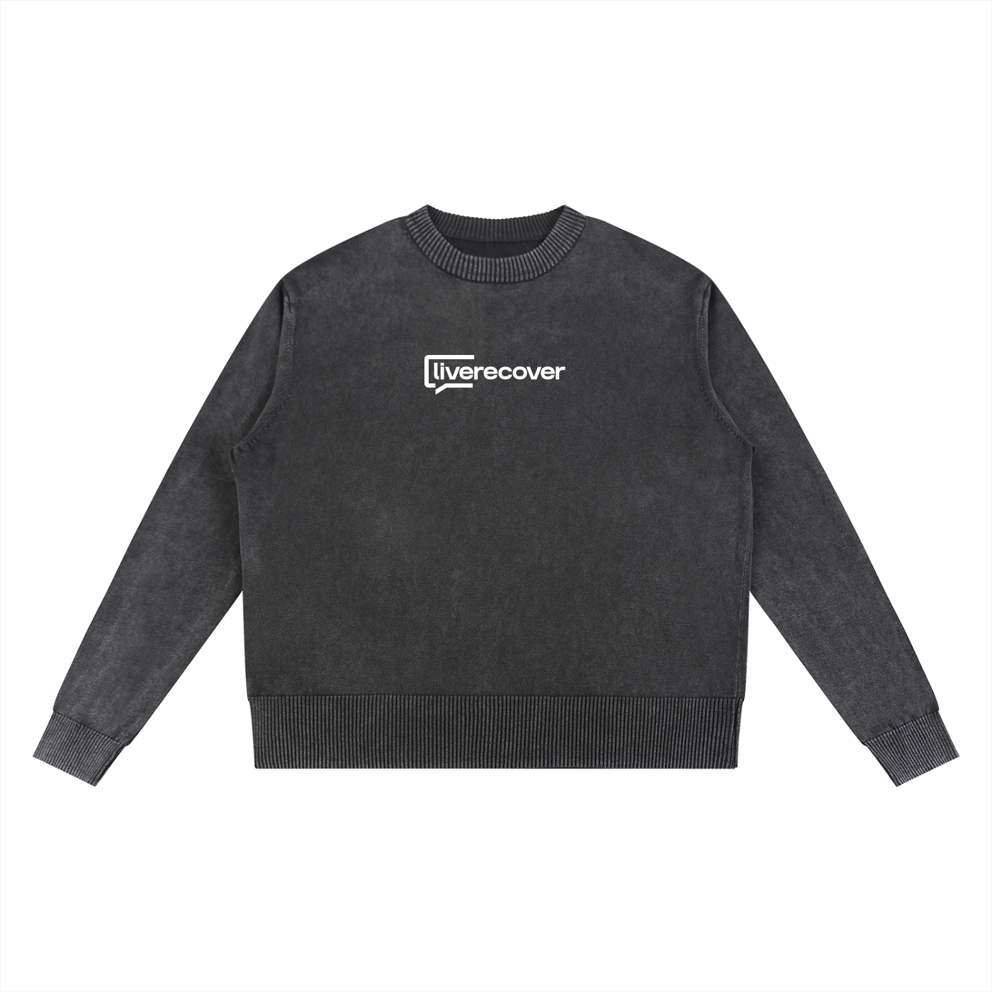 Mineral Wash Oversized Sweater