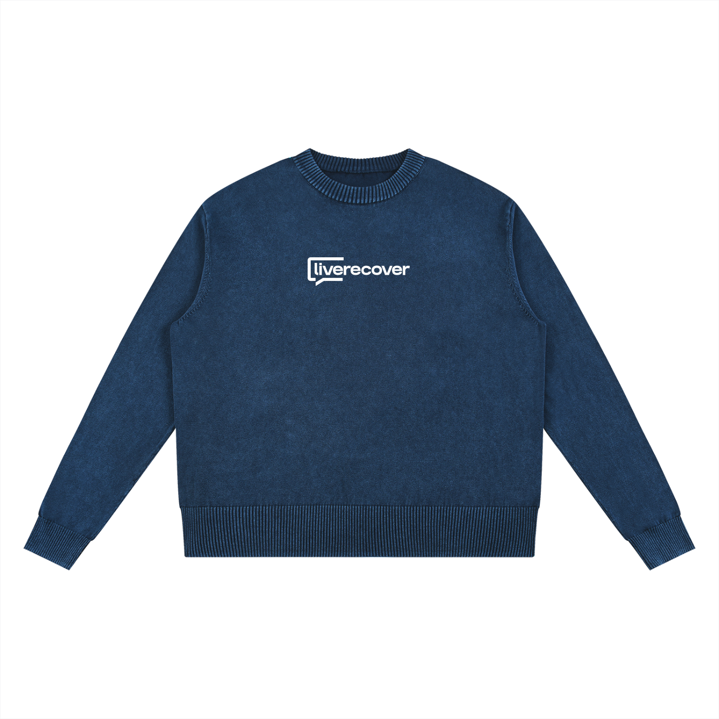 Mineral Wash Oversized Sweater